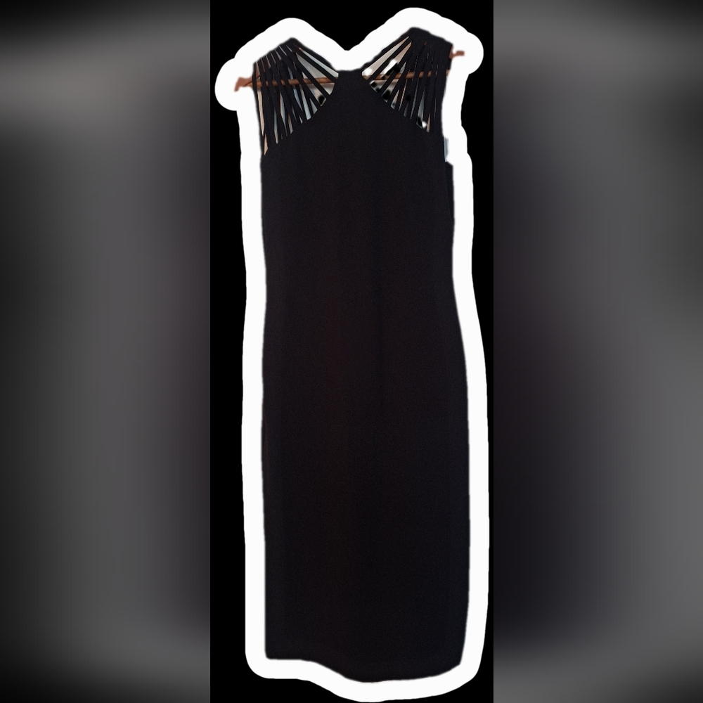 Dress the Population Black Strapless Dress
